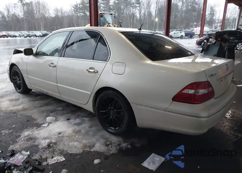 2004 Lexus Ls 430 z USA, uszkodzony, nr VIN JTHBN36F440134800